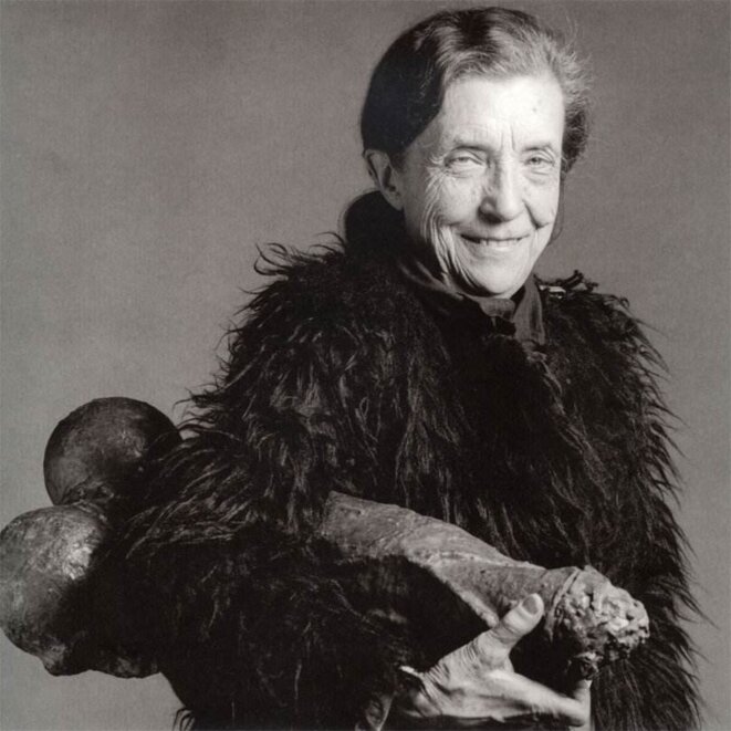 Louise Bourgeois par Robert Mapplethorpe, 1982 © DR Louise Bourgeois par Robert Mapplethorpe, 1982 © DR